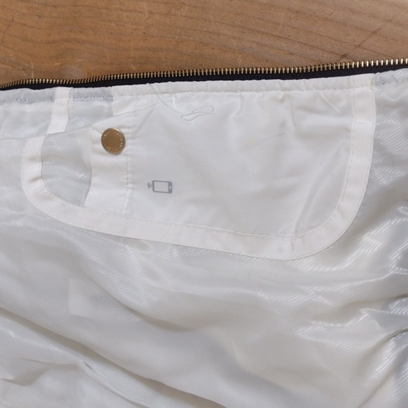 Calvin Klein Performance White Quilted Full Vest w Black Ribbed Trim Size 2x - Picture 8 of 11